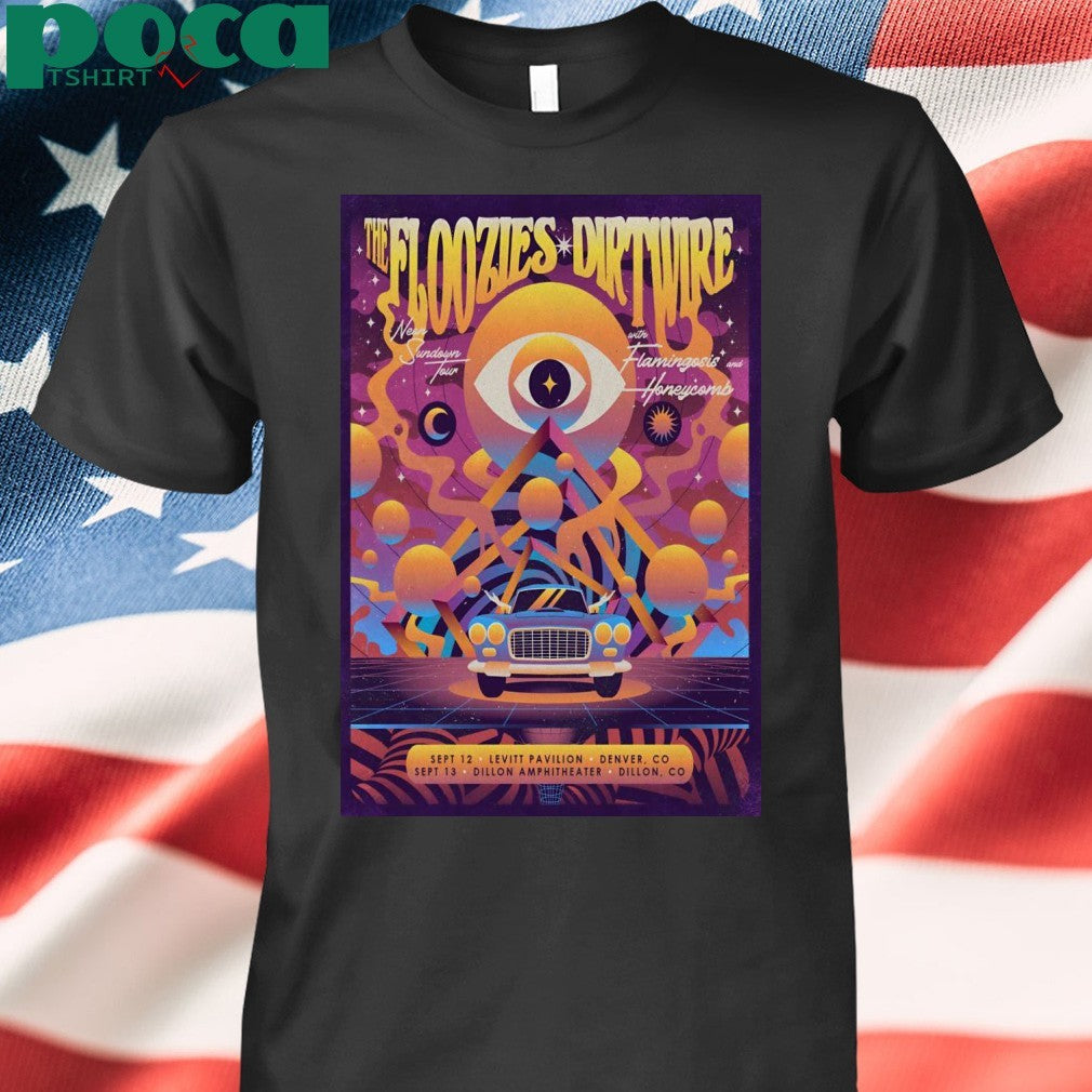 The Floozies Colorado Tour Sept 12-13 2025 Poster Shirt