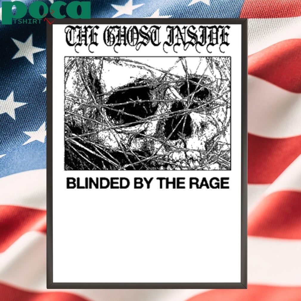The Ghost Inside Blinded By The Rage Open Your Eyes Open Your Mind T-shirt