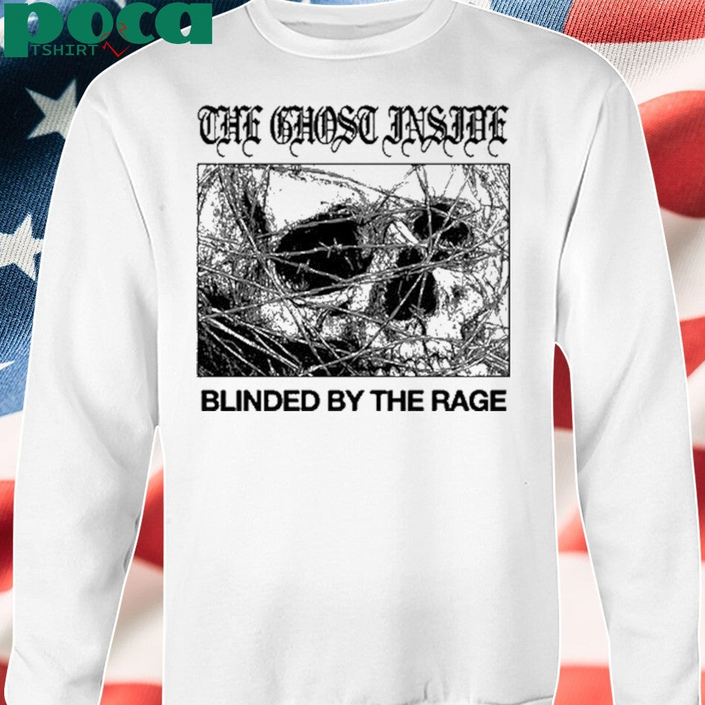 The Ghost Inside Blinded By The Rage Open Your Eyes Open Your Mind T-shirt