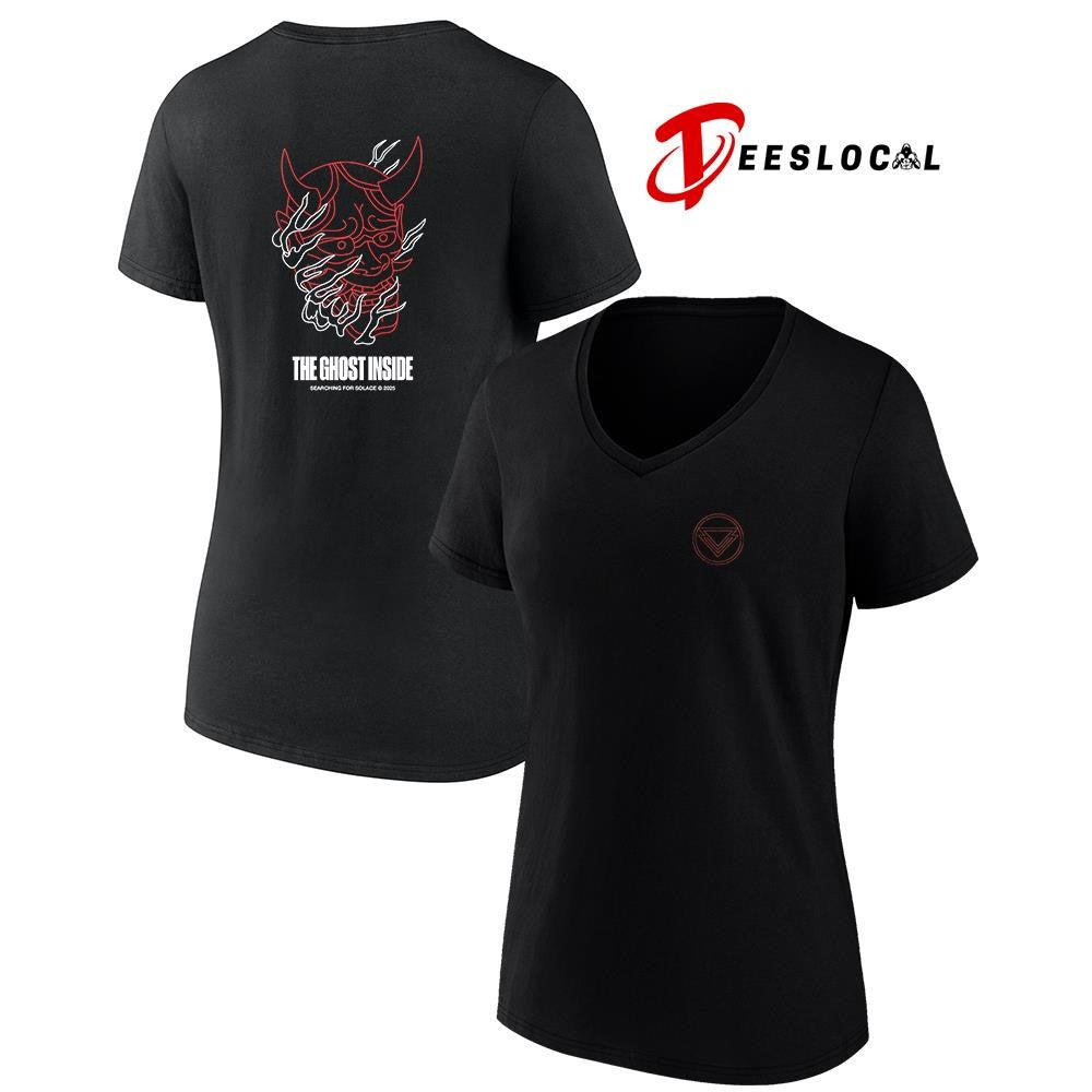 The Ghost Inside searching for Solace mask floral shirt