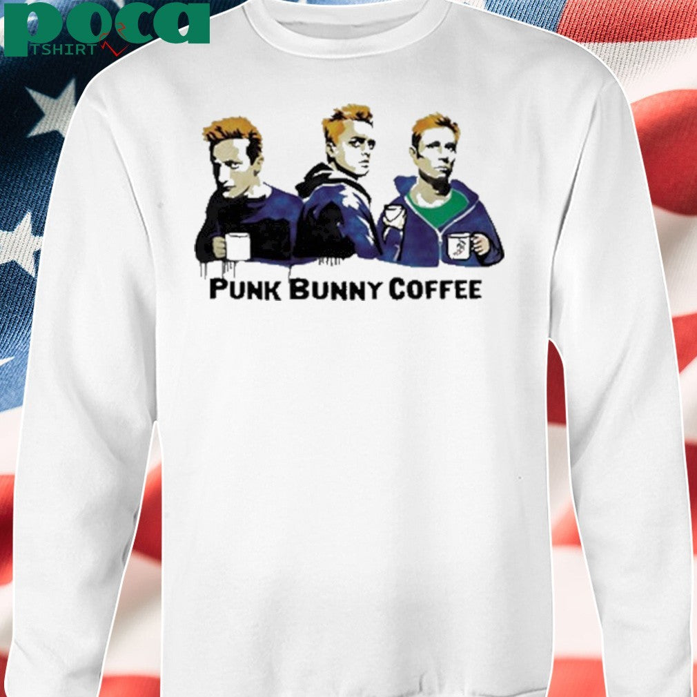 The Graffiti Punk Bunny Coffee Shirt