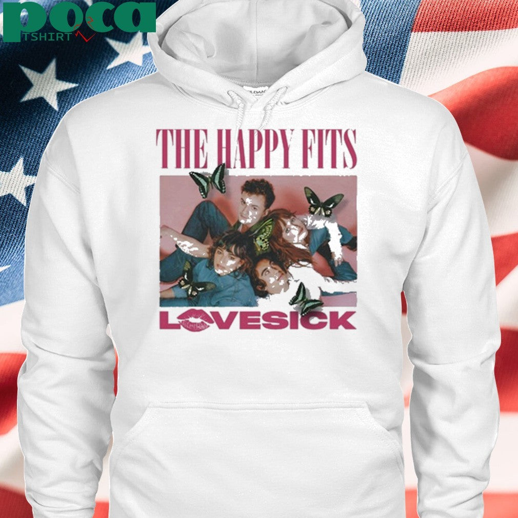 The Happy Fits Pink Logo Photo shirt