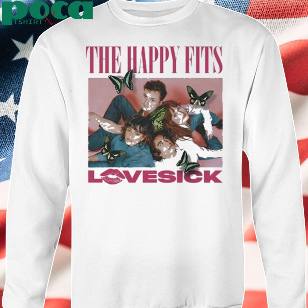 The Happy Fits Pink Logo Photo shirt
