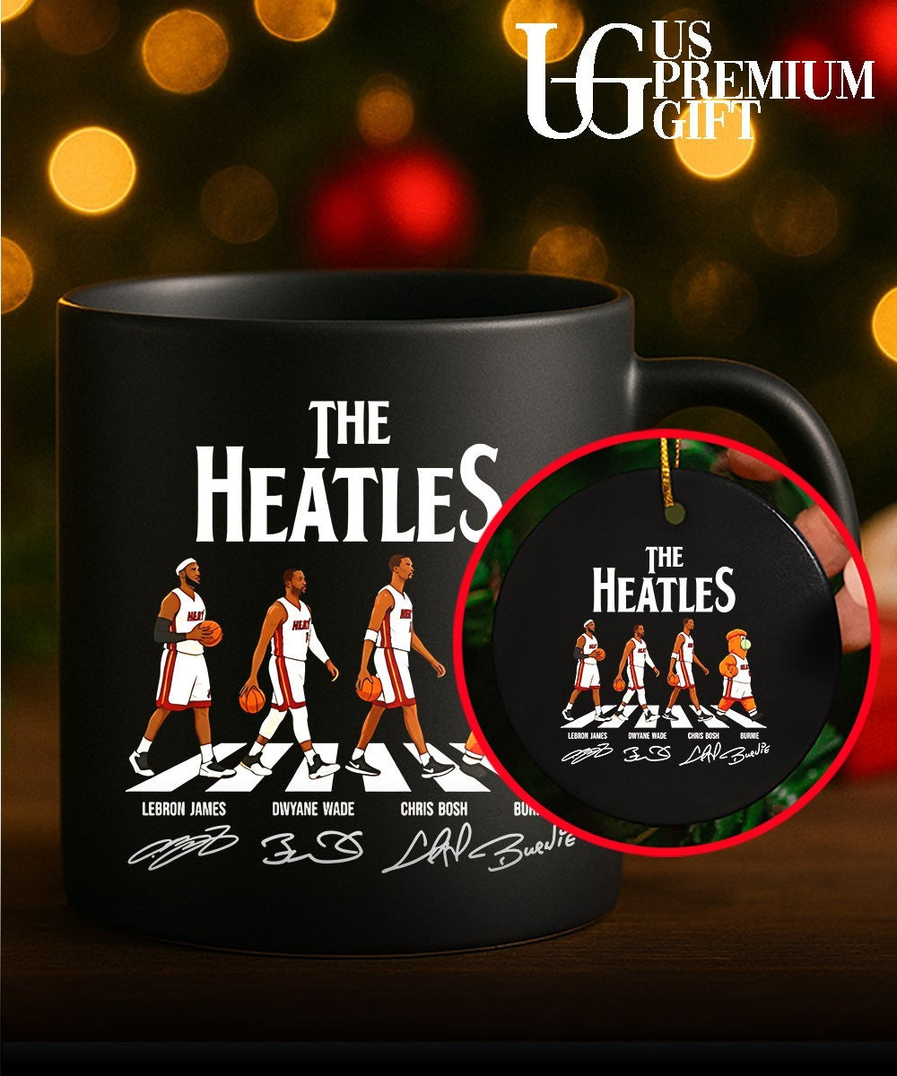 The Heatles Miami Heat basketball abbey road signature shirt