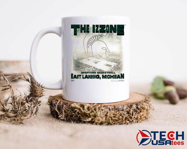 The Izzone East Lansing Michigan State Spartans Basketball shirt