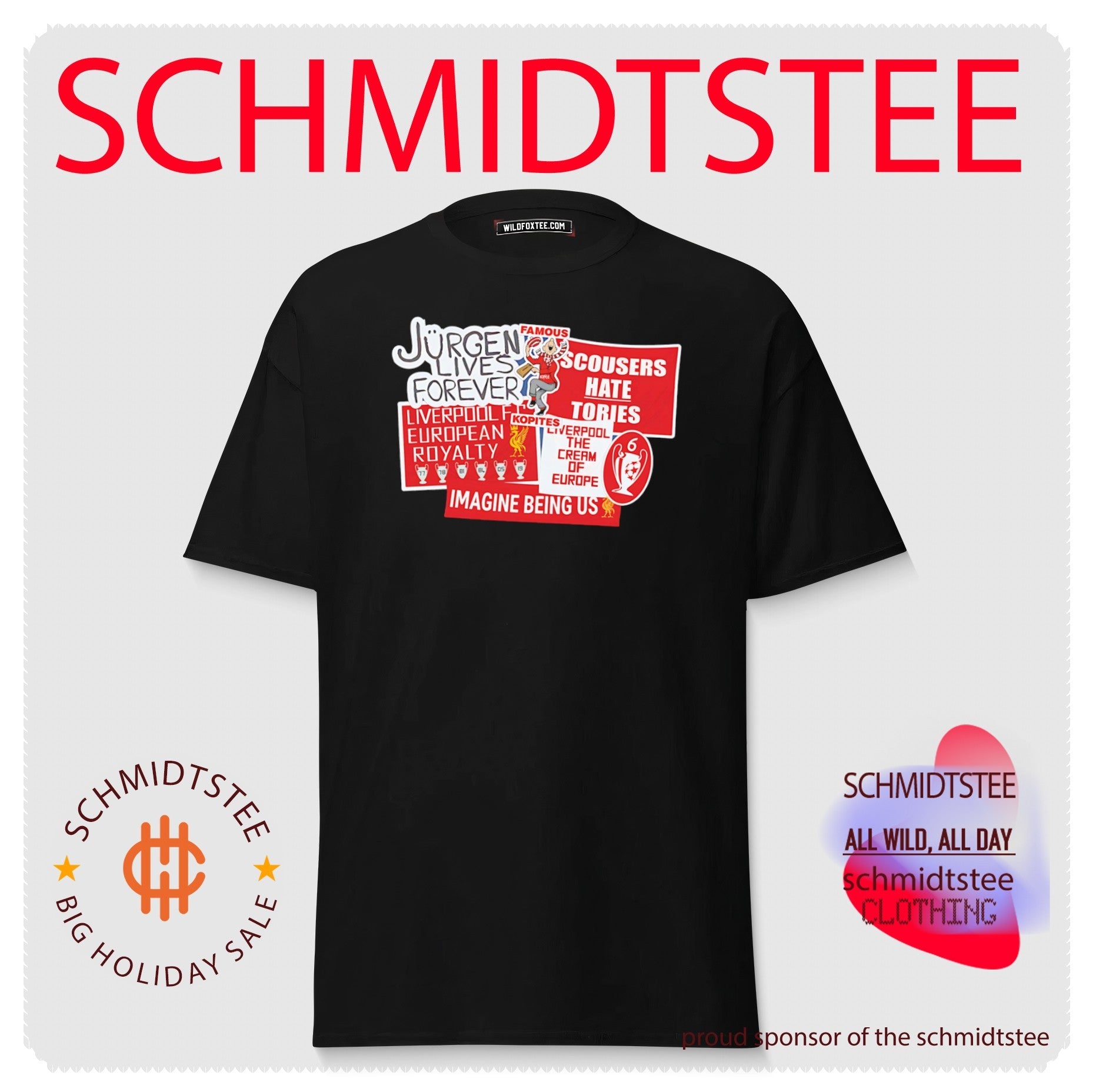 The Kopite Liverpool FC European Royalty Tribute shirt