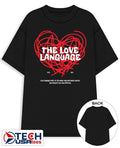 The Love Language heart shirt