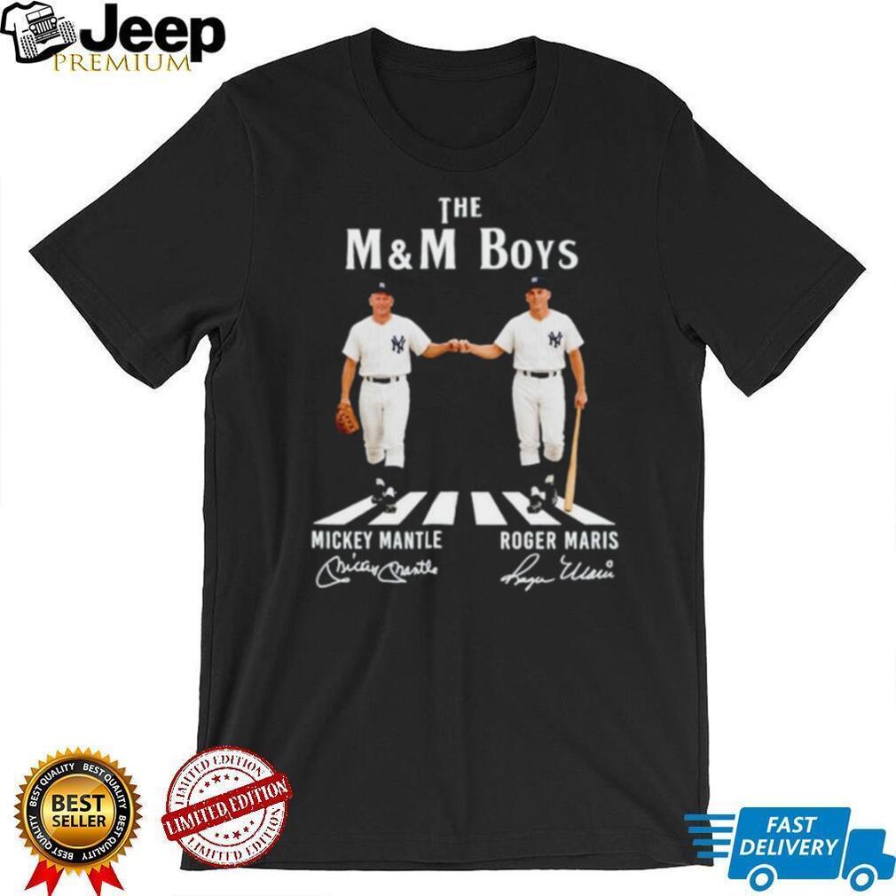 The MM Boy New York Yankees Abbey Road signature shirt