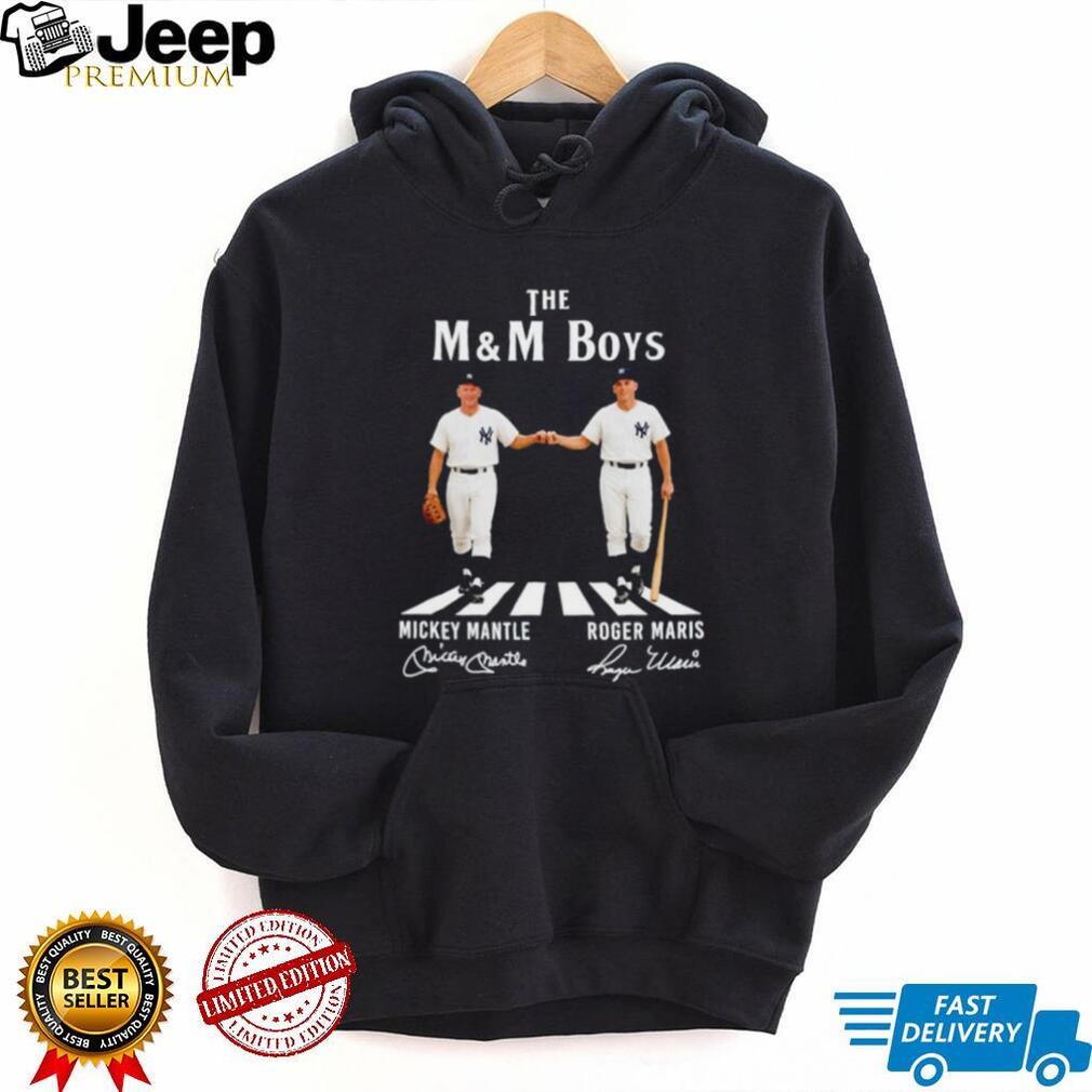 The MM Boy New York Yankees Abbey Road signature shirt