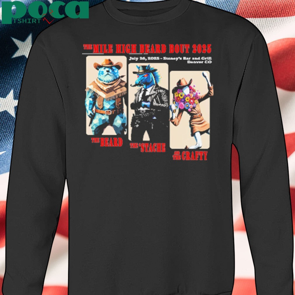 The Mile High Beard Bout 2025 shirt