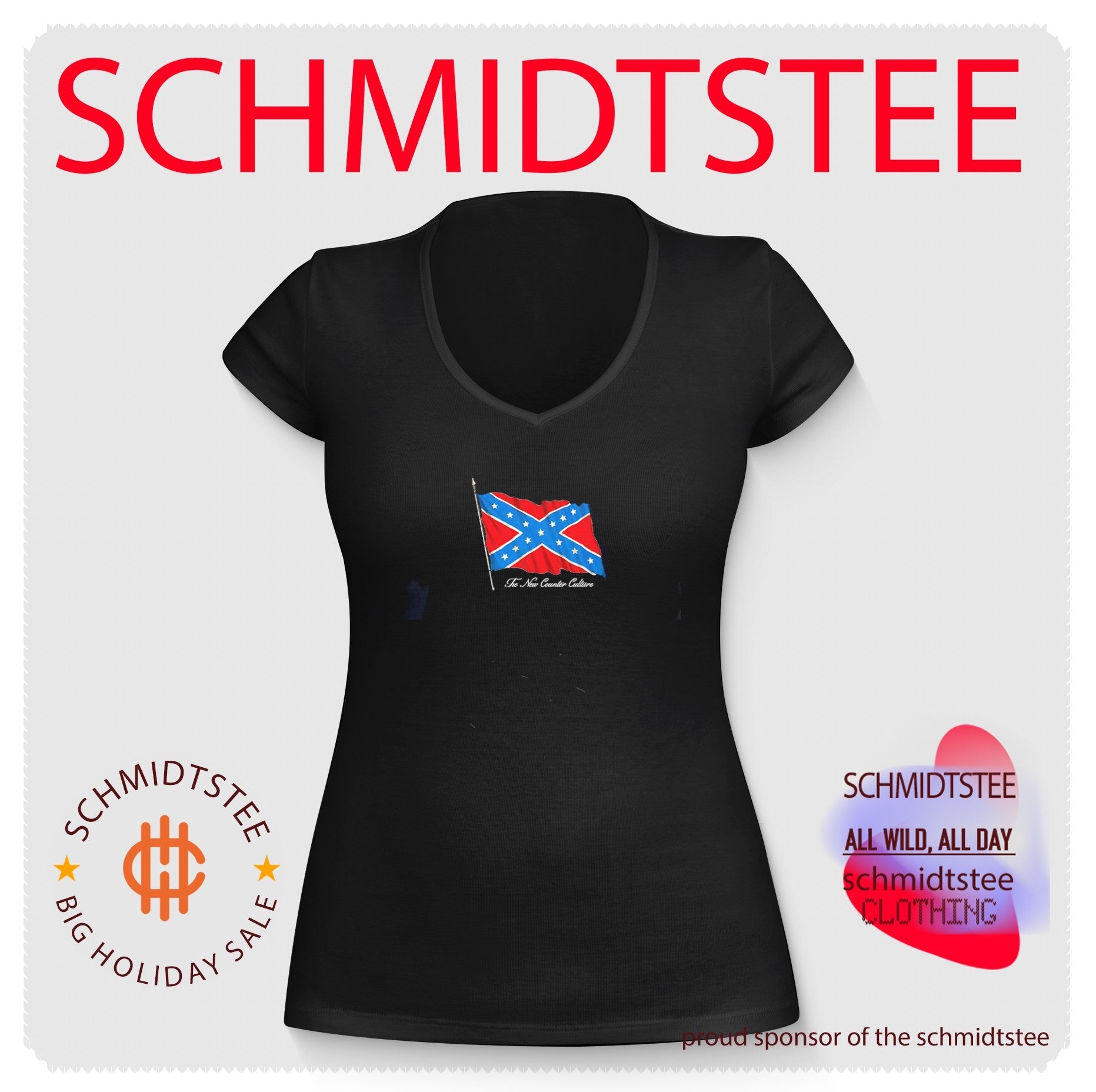 The New Counter Culture Confederate Flag shirt
