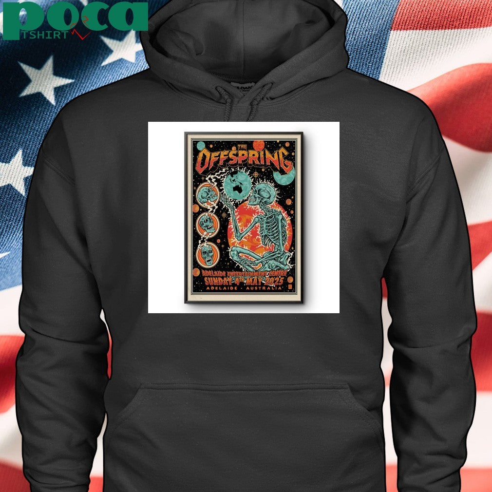 The Offspring May 4 2025 Adelaide Entertainment Centre In Adelaide Australia Poster Shirt