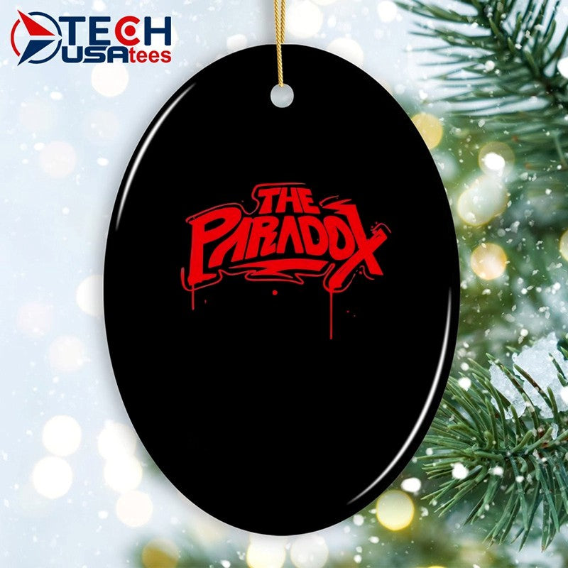 The Paradox Black Spray Paint shirt