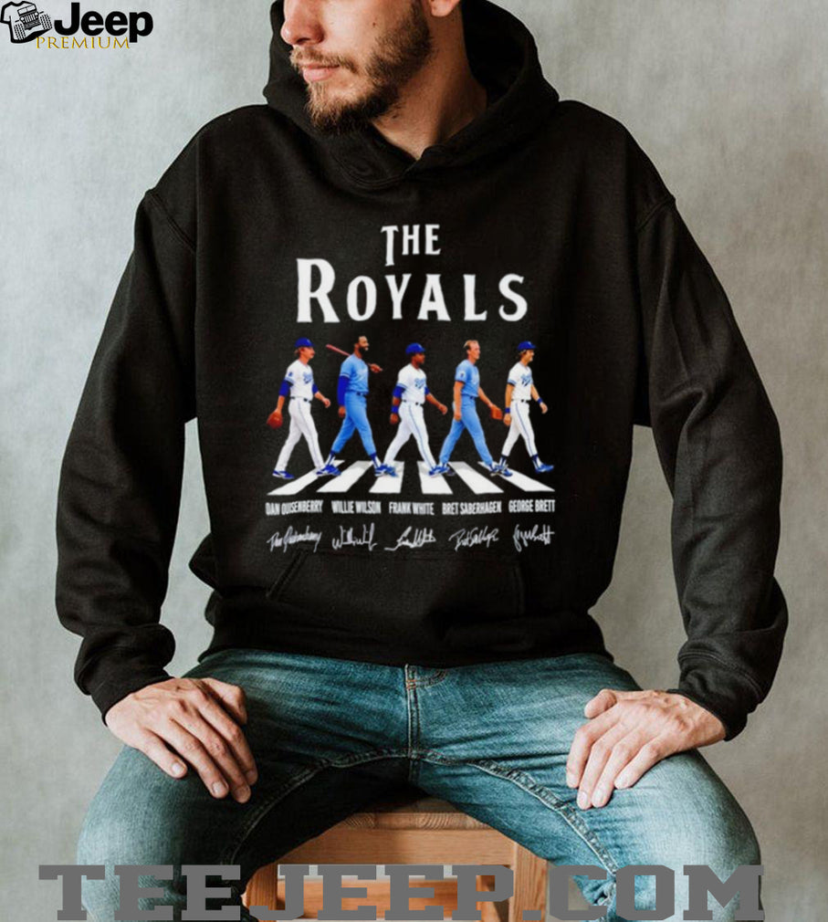 The Royal Kansa City Royal Abbey Road signature Shirt