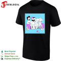 The Simpsons cartoon characters couch shirt
