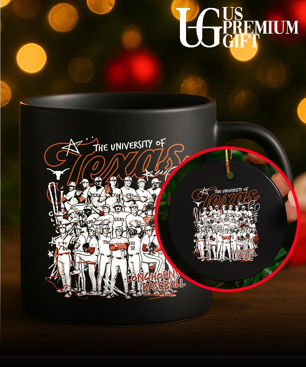 The University of Texas Longhorns Baseball players Team Sport graphic shirt