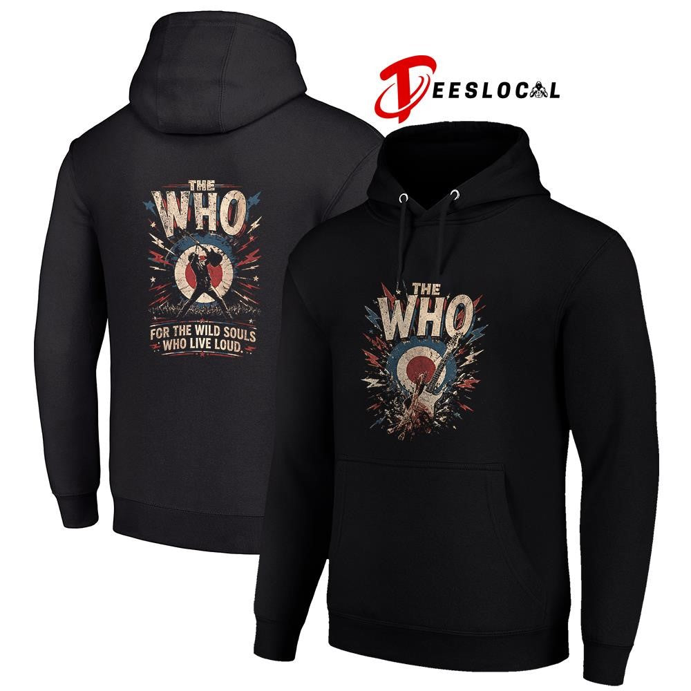 The WHO for the wild souls who live loud graphic shirt