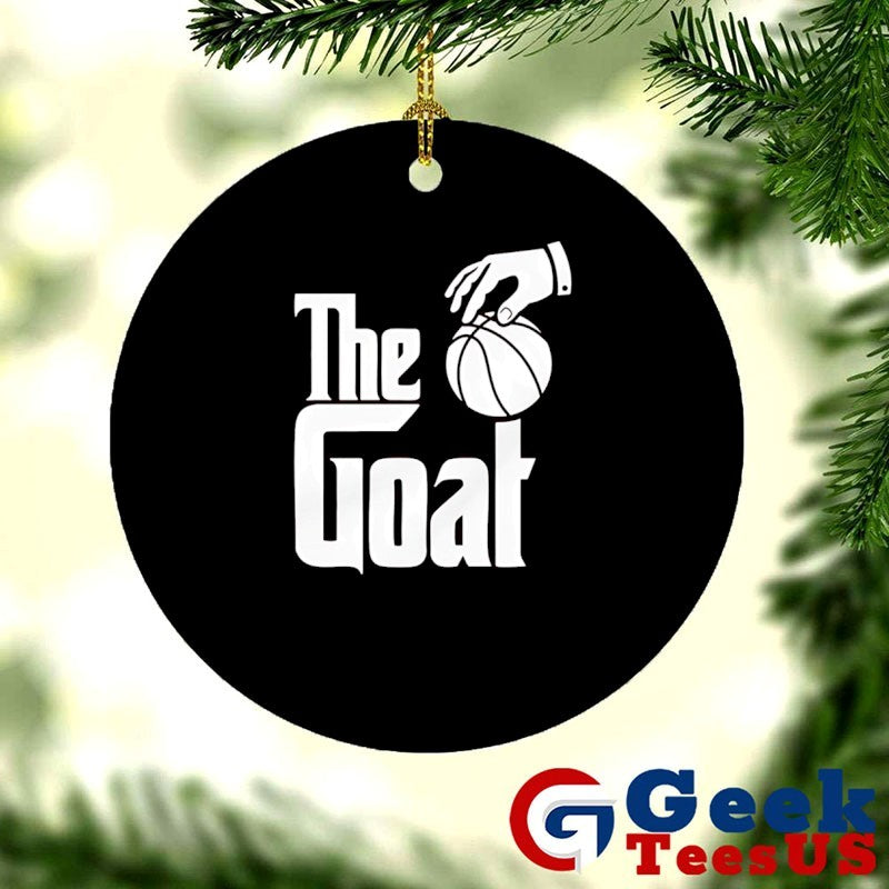 The goat basketball The Godfather logo parody shirt