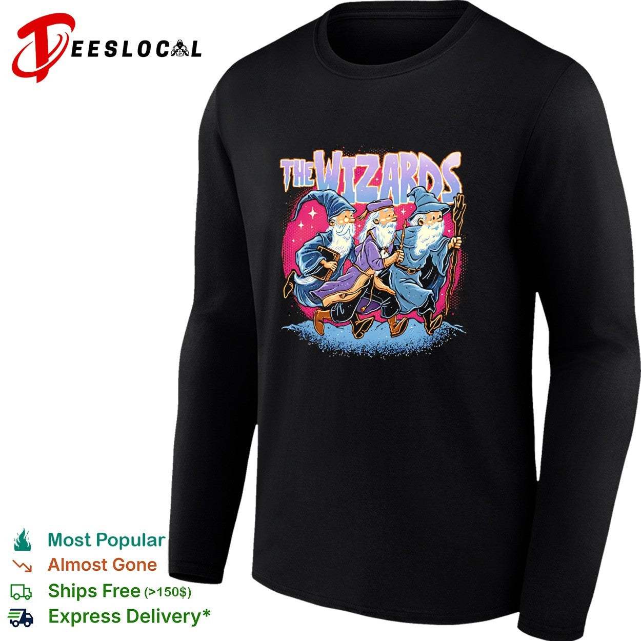 The wizards running shirt
