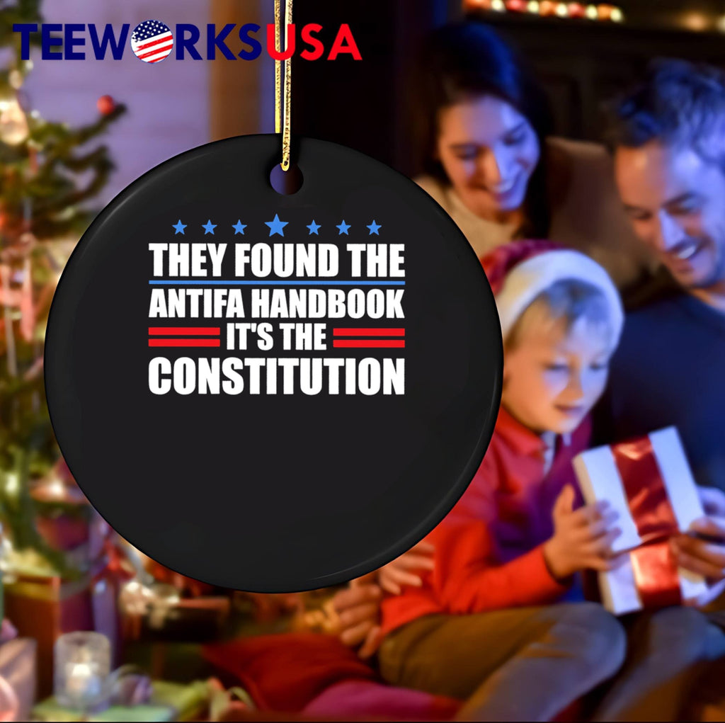 They Found the Antifa Handbook It Is the Constitution T-Shirt