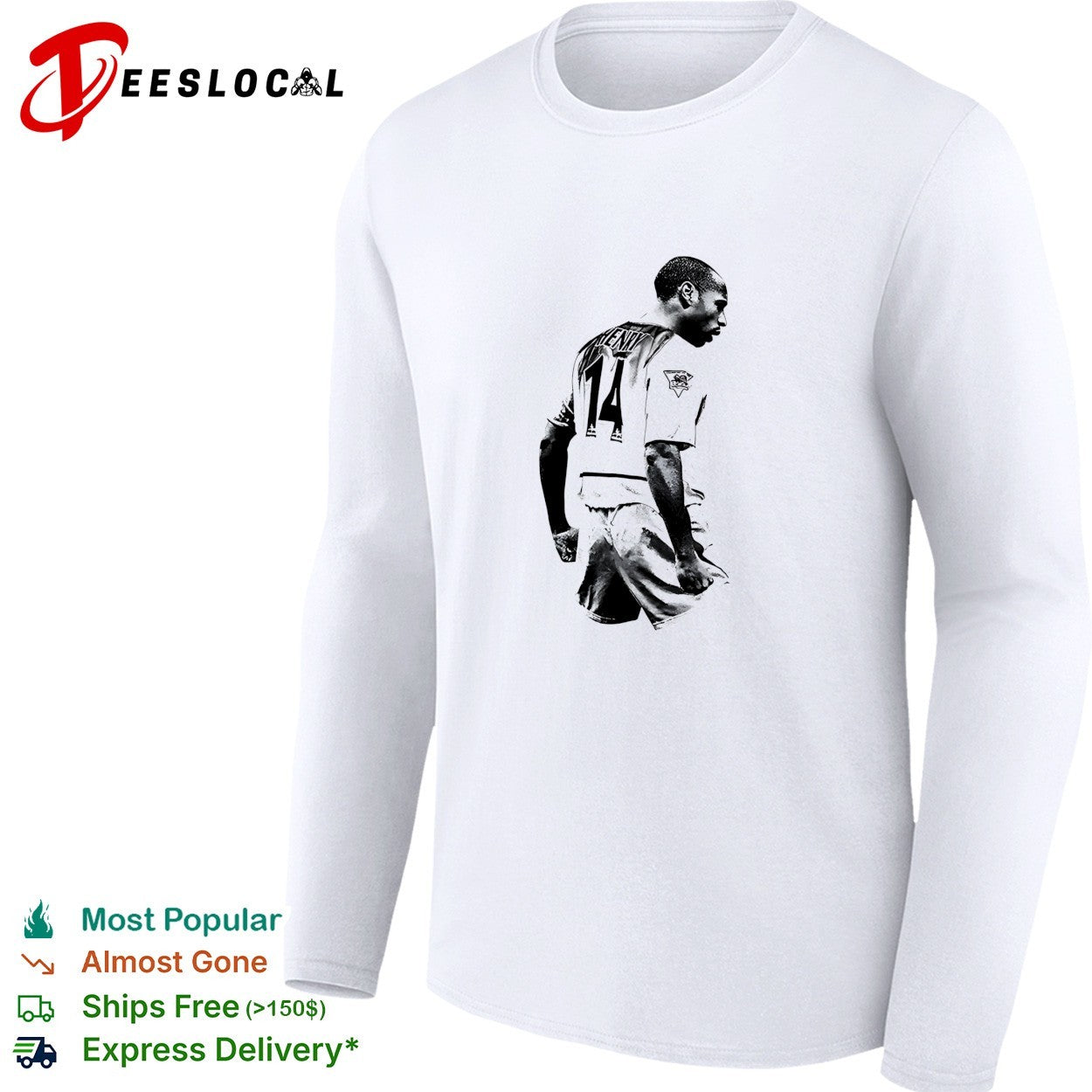 Thierry Henry Arsenal portrait shirt