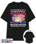 This American Patriot bleeds red pissed blue shits white shirt