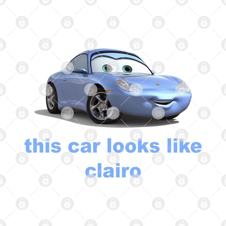 This Car Looks Like Clairo Sally Carrera Shirt