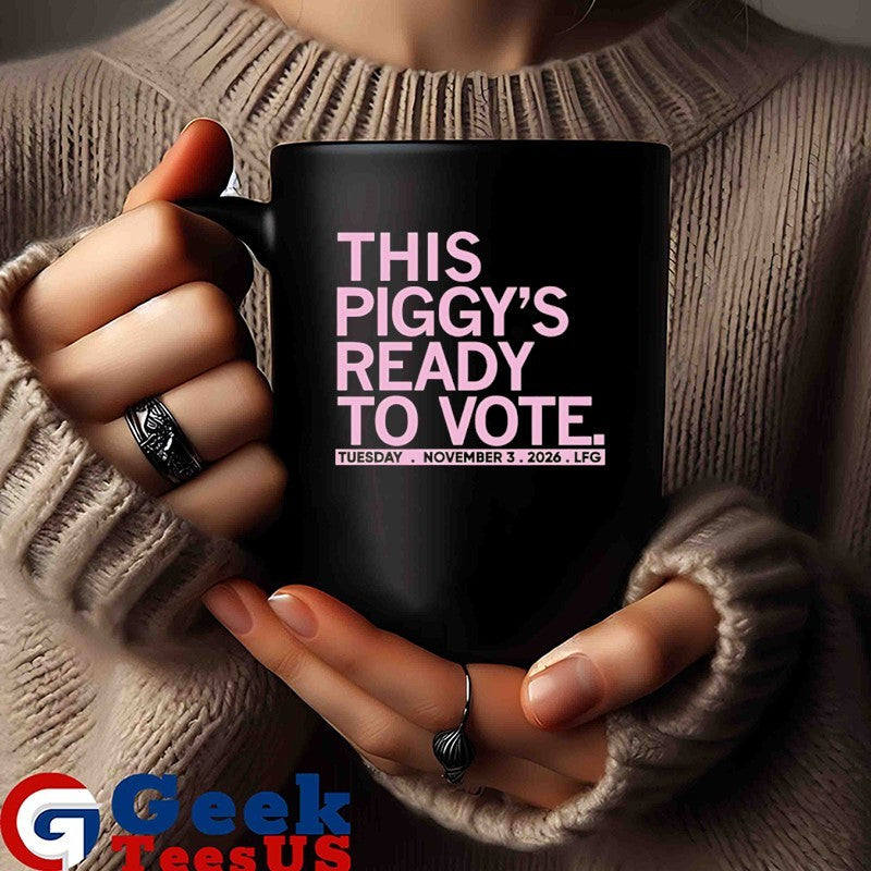This piggy’s ready to vote shirt