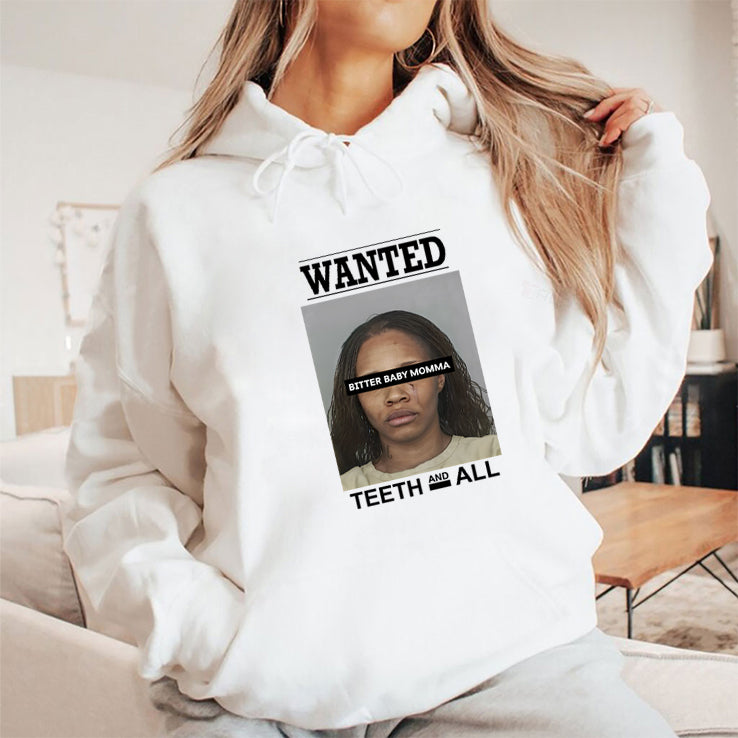 Tia Kemps Mugshot Wanted Bitter Baby Momma Teeth And All T Shirt