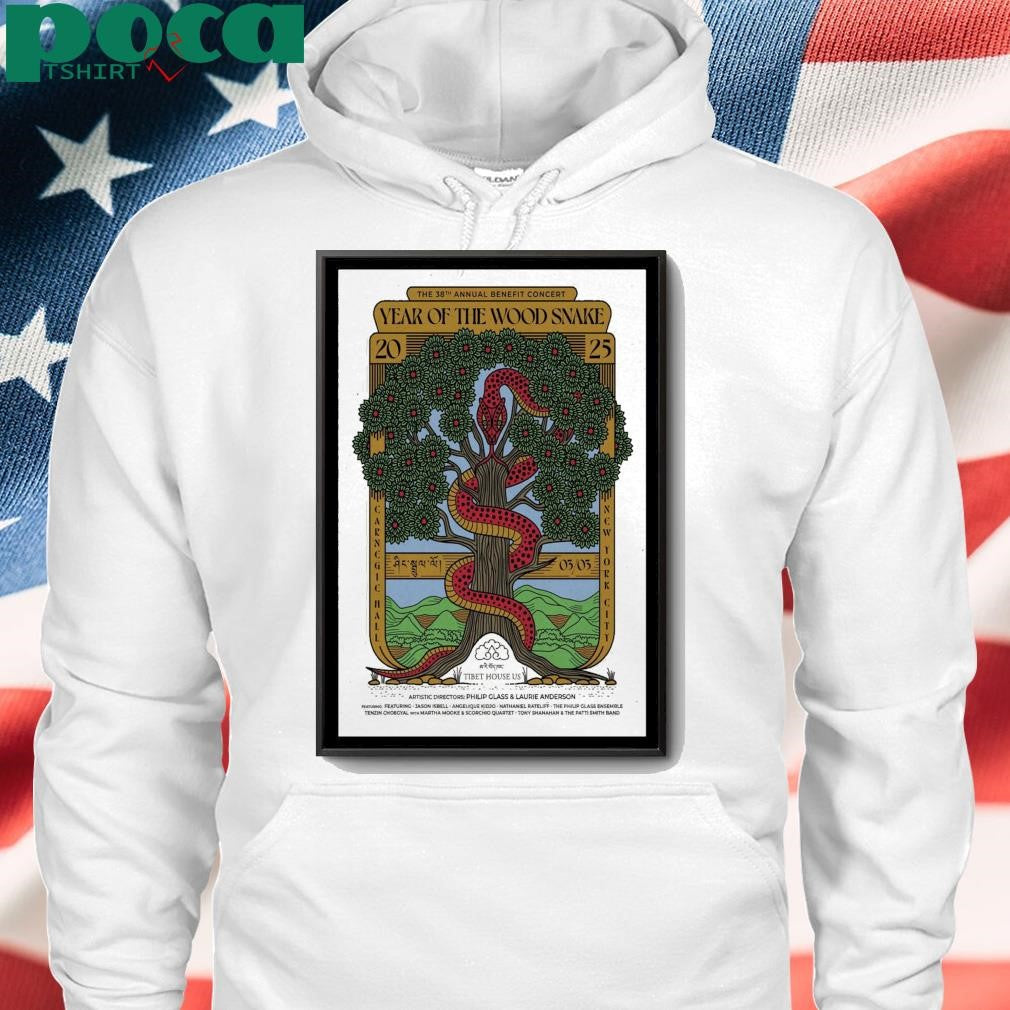 Tibet House The 38th Benefit Concert New York City 2025 Poster shirt