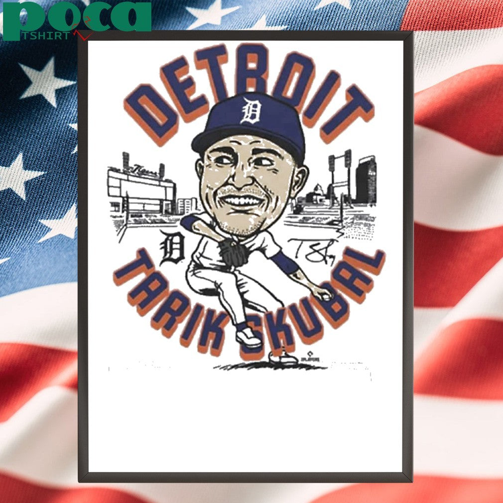 Tigers Tarik Skubal Signature Shirt