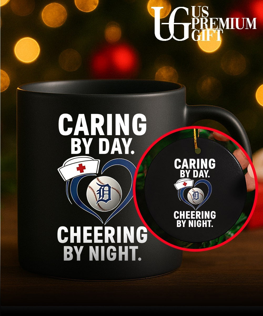 Tigers caring by day cheering by night shirt