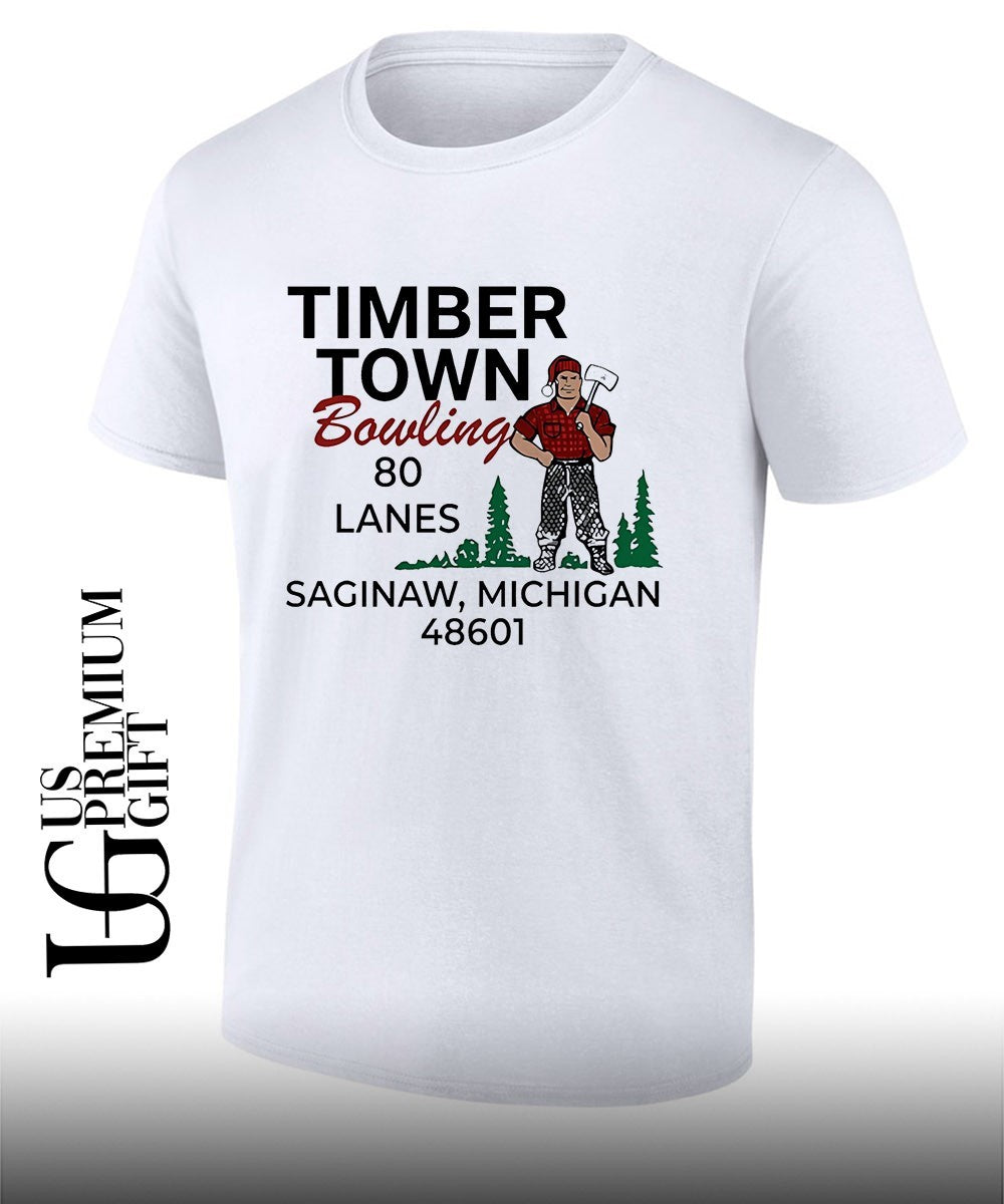 Timber Town Bowling in Saginaw Michigan shirt
