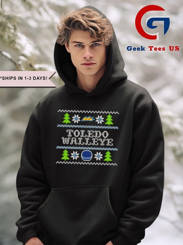 Toledo walleye fin holiday ugly Christmas 2025 shirt
