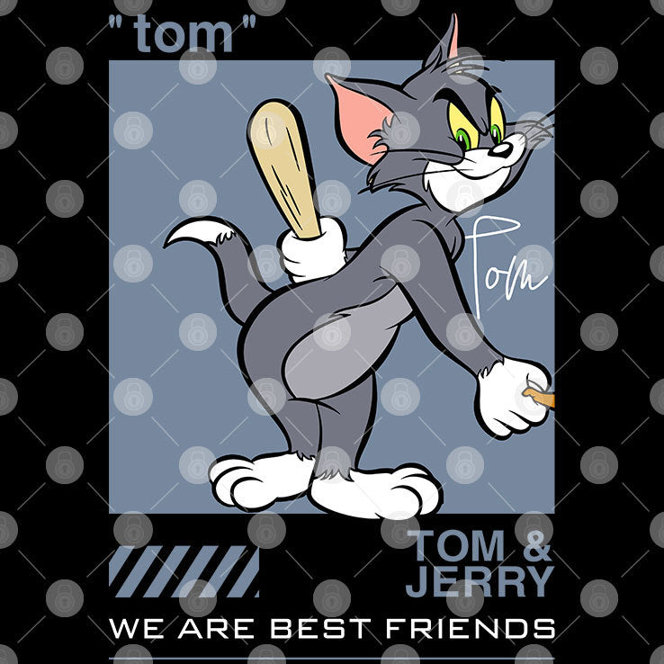 Tom Character We Are Best Friends Tom And Jerry Matching Shirt