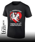 Tom of Finland Leather Man AI Generation I Prefer Gay Guy Penetration shirt