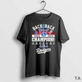 Top Los Angeles Dodgers Back 2 Back 2025 World Series Champions T Shirt Sweater
