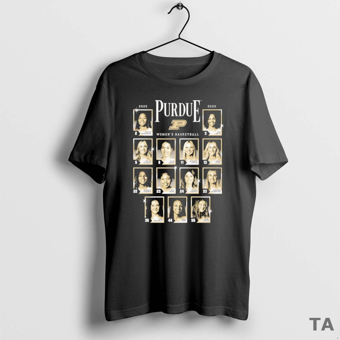 Top Purdue Boilermakers Womens Basketball Team 2026 T Shirt Sweater