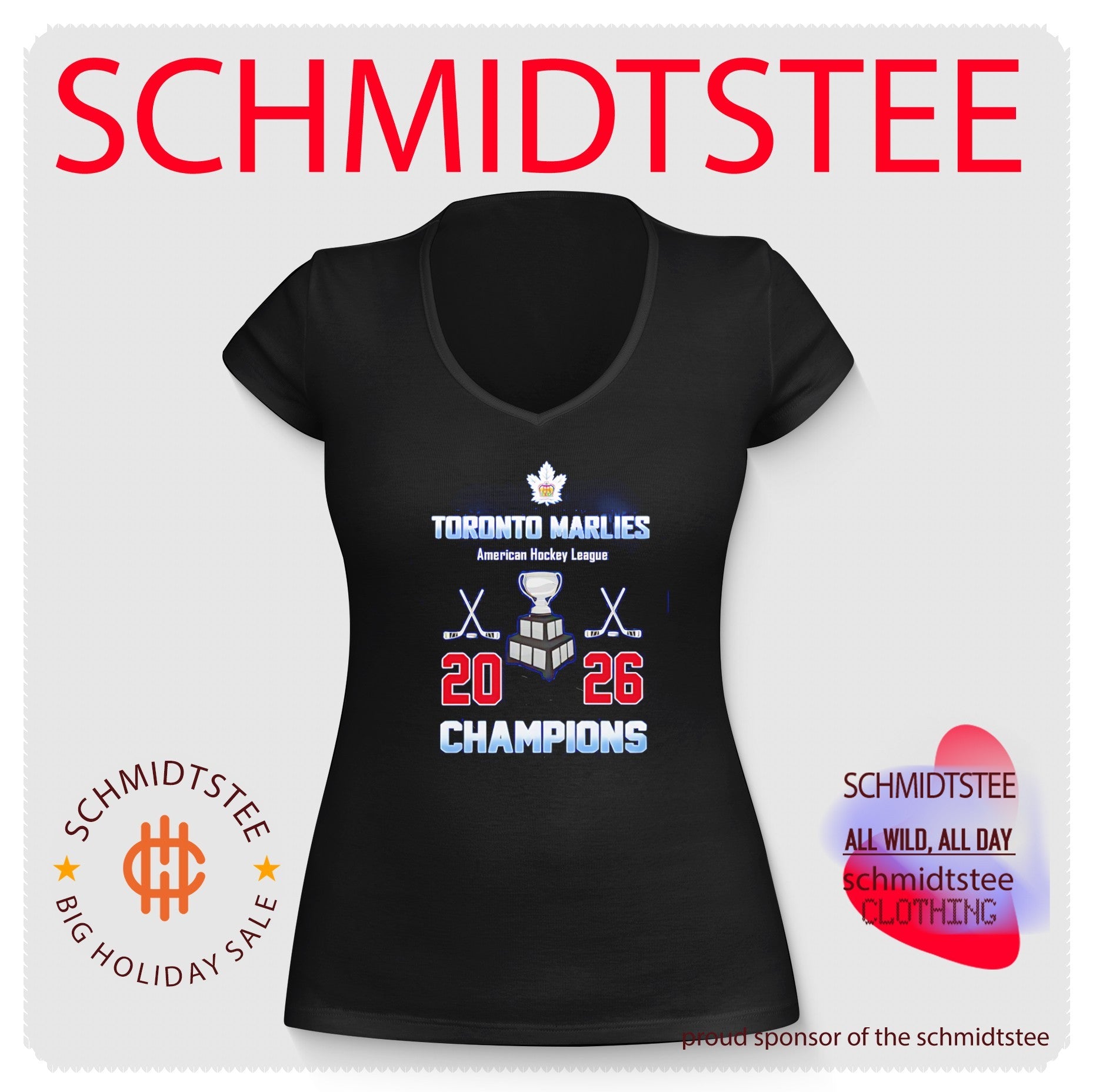Toronto Marlies Calder Cup Champions 2026 AHL trophy shirt