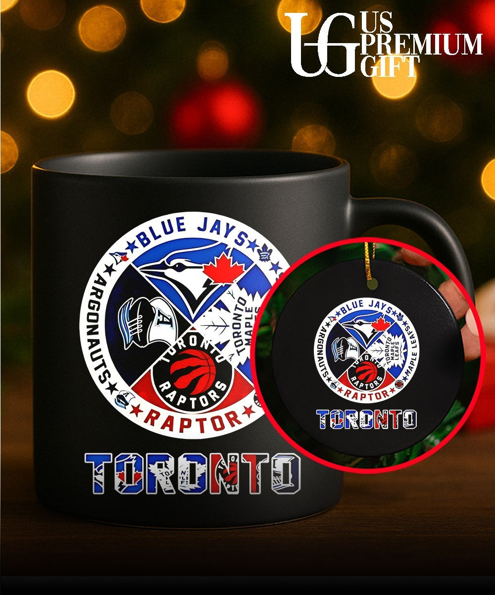 Toronto sports team Toronto Blue Jays Maple Leafs Argonauts Raptors circle logo shirt