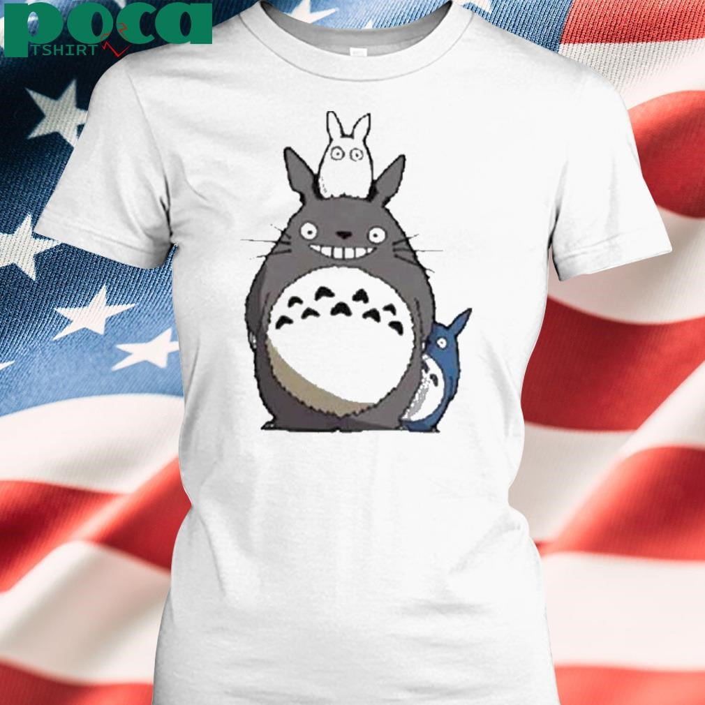 Totoro Family Cute Ghibli Shirt