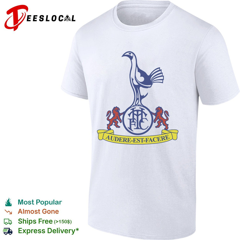 Tottenham Hotspur Football Club Audere Est Facere Monogram Crest Heritage shirt