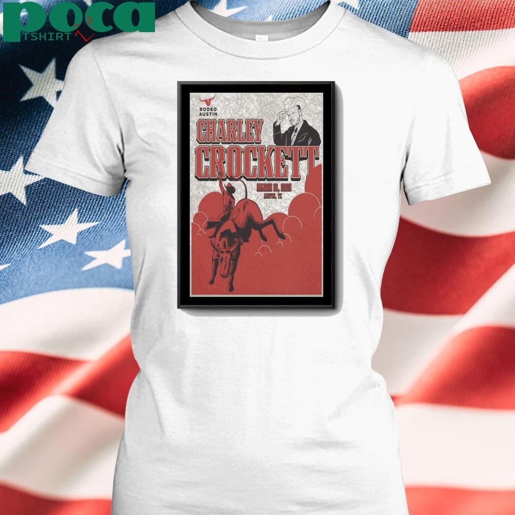Tour 2025 Charley Crockett Austin TX Poster shirt