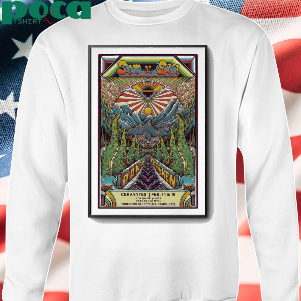 Tour 2025 Panic Stricken Cervantes Masterpiece Ballroom Denver CO Poster shirt