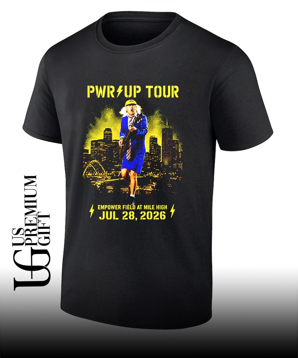 Tour Denver 2026 Angus Young shirt