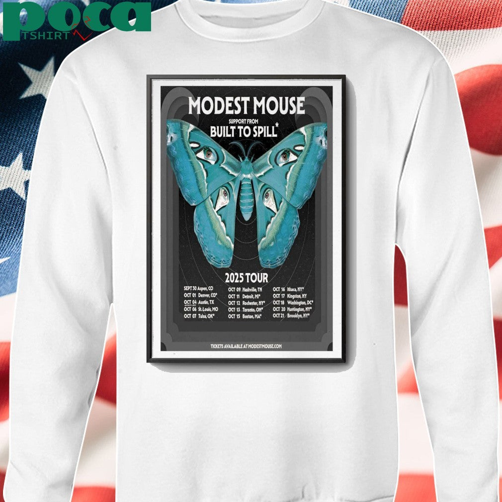 Tour Fall 2025 Modest Mouse & Built To Spill Poster shirt
