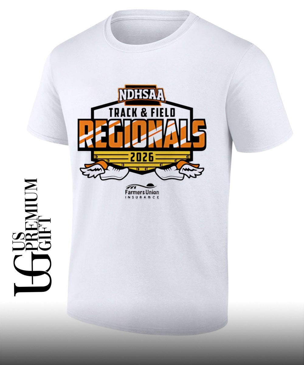 Track and Field Regionals NDHSAA 2026 shirt