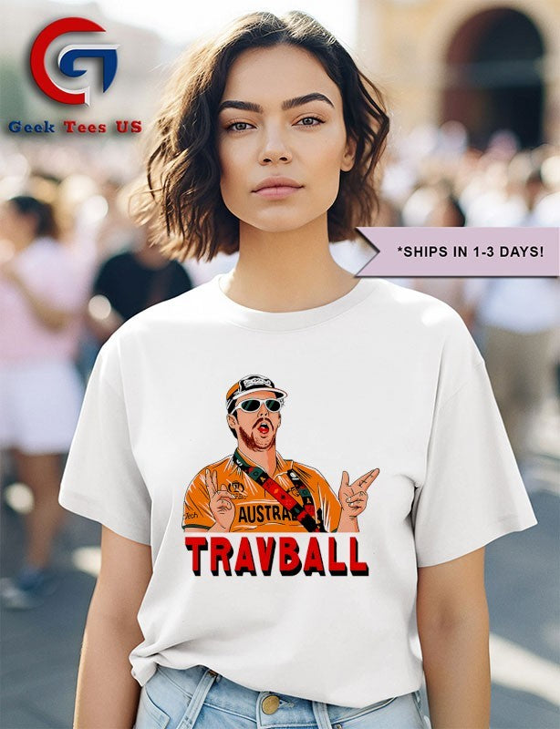 Travball Travis Head 2023 Cricket World Cup shirt