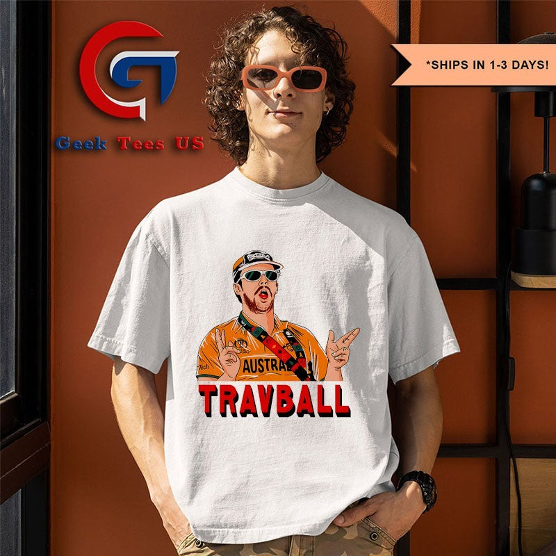 Travball Travis Head 2023 Cricket World Cup shirt