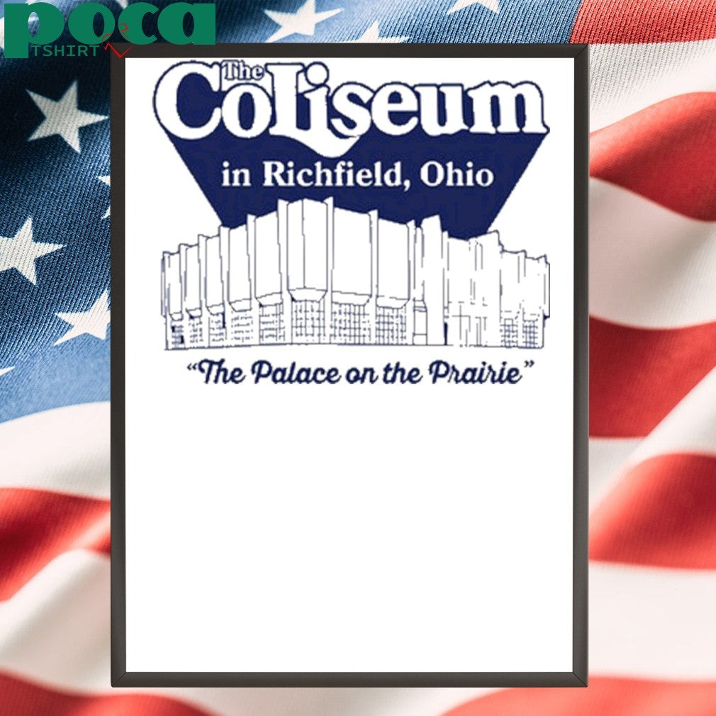Travis Kelce Wearing The Coliseum In Richfield, Ohio The Palace On The Prairie shirt